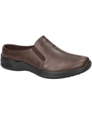 Easy Street Atlas Comfort Slip-on Mules - Brown