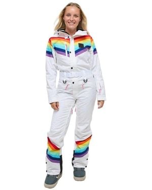 OOSC Rainbow Road Ski Suit Affiliate Exclusive Jackets - Blue