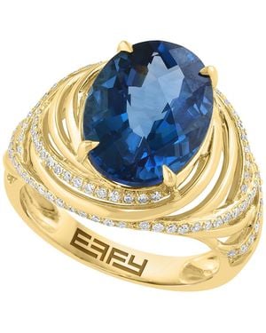 Effy London Blue Topaz (7 Ct. T.w. - Metallic