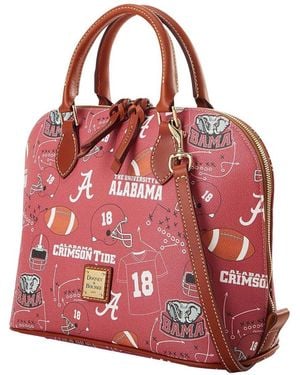 Dooney & Bourke Alabama Crimson Tide Game Day Zip Satchel - Red