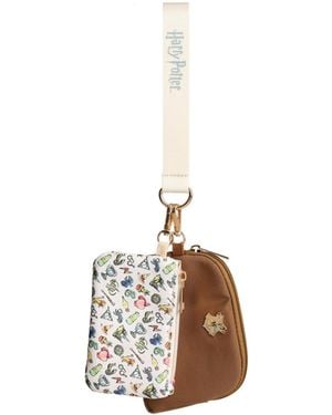 Harry Potter Magical Icons 2-piece Coin Purse And Wristlet - White