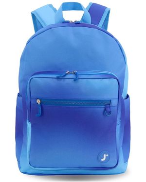 J World Zenpack Jr. Kids Laptop School Backpack - Blue