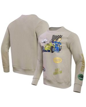 FREEZE MAX And The Simpsons Racing Simpsons Pullover Sweatshirt - Gray