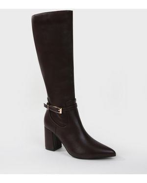 BERNESS Mina Knee High Riding Boots - Black