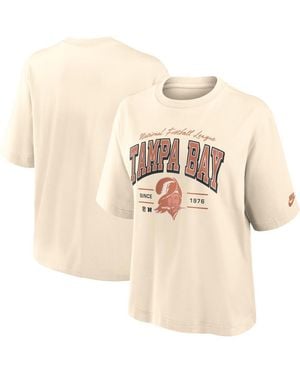Nike Tampa Bay Buccaneers Vintage Mod Boxy T-shirt - Natural