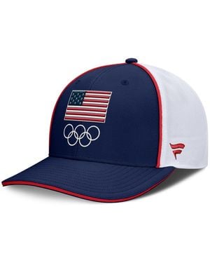 Fanatics Team Usa Contest Adjustable Hat - Blue