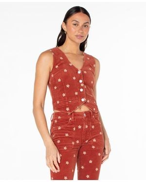 Roxy Sleeveless Seychelles Vest - Red