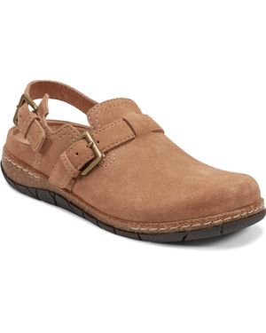 Earth Elmonte Slingback Clogs - Brown