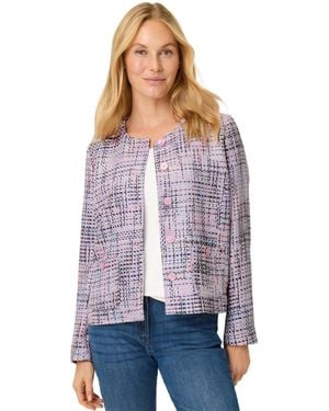 Olsen Tweed Jacket - Purple