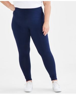 Style & Co. Plus Size High-rise leggings - Blue