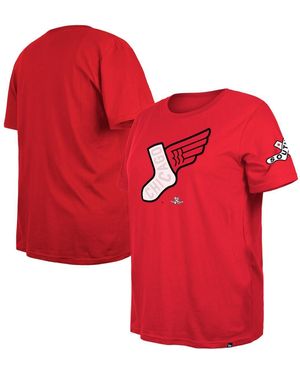 KTZ Chicago White Sox 2025 City Connect Plus Size T-shirt - Red