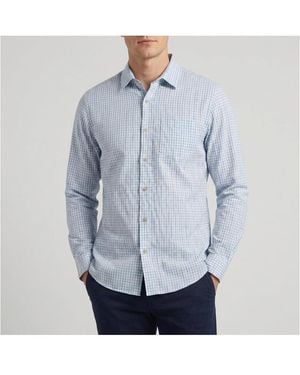 Surfside Supply Brian Seersucker Shirt - Blue