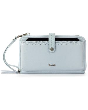 The Sak Iris Leather Convertible Crossbody Bag - Blue