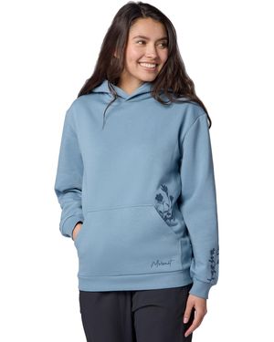 Marmot Gatherer Graphic Kangaroo-pocket Hoodie - Blue