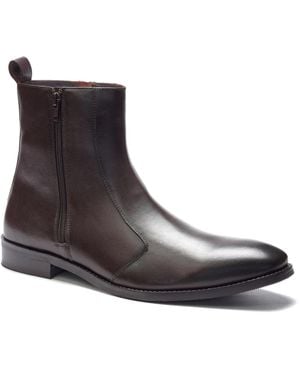 A. Veer Anthony Veer Lexington Side Zip Boots - Brown