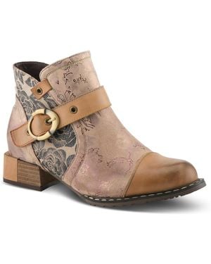 L'ARTISTE Spring Step Sipperb Bootie - Brown