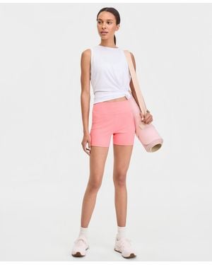 ID Ideology Studio Solid-color 4" Bike Shorts - Red
