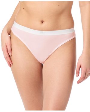 Gap Body Logo Comfort Thong Underwear Gpw01083 - Pink