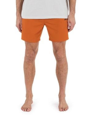 Hurley 7" Inseam Shorts - Orange