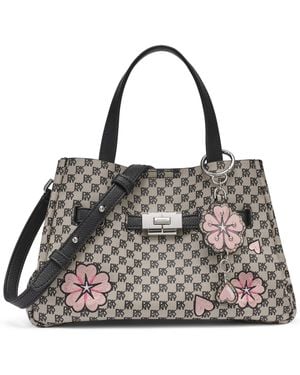 DKNY Bryar Crossbody Small Satchel Bag - Gray