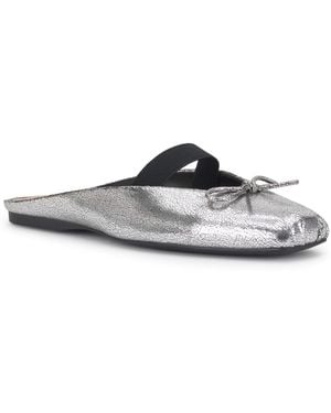 INC International Concepts Rynna Slip-on Flat Mules - White