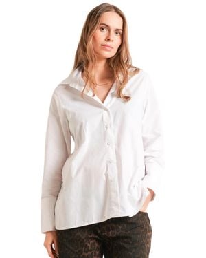 Nom Maternity Nom The Weekday Nursing Shirt - White