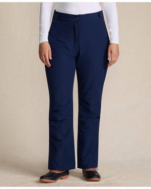 Lands' End Squall Waterproof Insulated Snow Pants - Blue