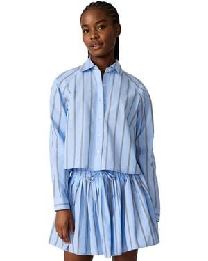 Steve Madden Tess Long-sleeve Shirt - Blue