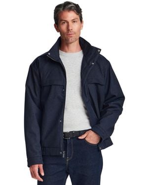 Weatherproof Tech Twill Lined Bomber Jacket - Blue