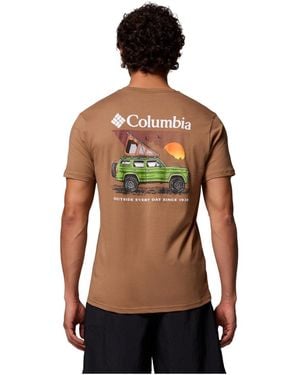 Columbia Mounty Graphic T-shirt - Multicolor