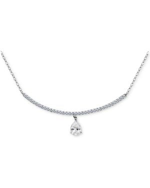 Giani Bernini Cubic Zirconia Pendant Necklace (1-7/8 Ct. T.w. - Metallic