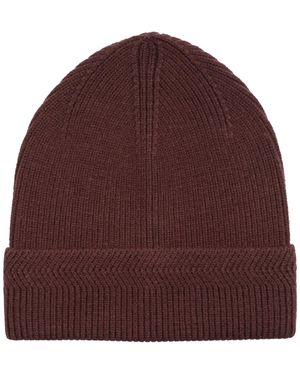 Alfani Fine Ribbed Beanie - Purple