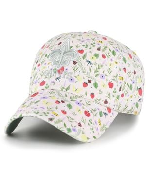 '47 New Orleans Saints Posey Clean Up Adjustable Hat - White