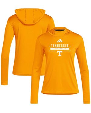 adidas Tennessee Volunteers D4t Hooded Long-sleeve T-shirt - Orange