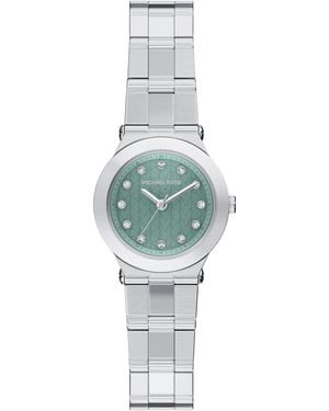 Michael Kors Billie Three-hand Rose Stainless Steel Watch - White