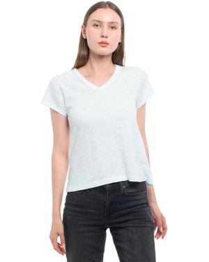 Wilt V-neck Baby Tee - White