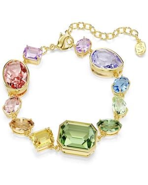 Swarovski Gold-tone Plated Gema Bracelet - Metallic