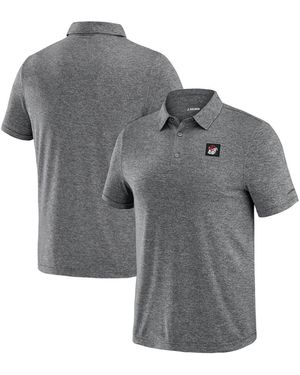 J. Palmer Georgia Bulldogs Four Down Polo Shirt - Gray