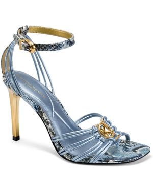 Donna Karan Brielle Strappy Sandals - Blue