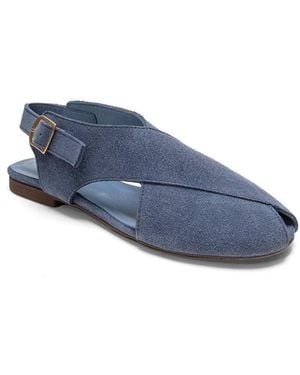 Forever & Always Shoes Monaro Leather Sandal - Blue
