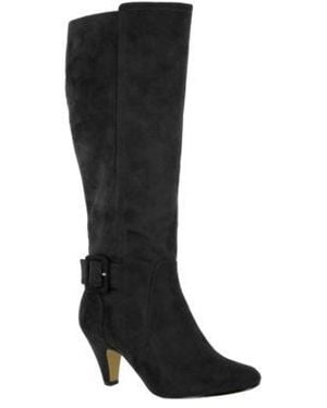 Bella Vita Troy Ii Tall Dress Boots Regular Wide Calf - Black