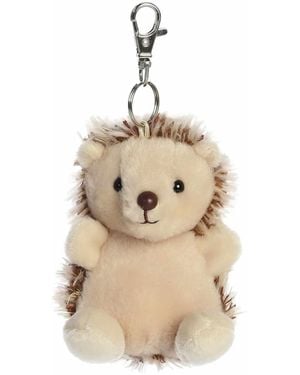 Aurora Mini Hedgie Hedgehog Palm Pals Adorable Clip-on 4" - Natural