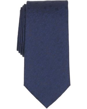 Michael Kors Hubert Floral Classic Tie - Blue
