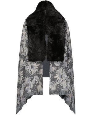 Laundry by Shelli Segal Printed Wrap - Black