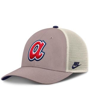 Nike Atlanta Braves Cooperstown Rise Adjustable Trucker Hat - Green