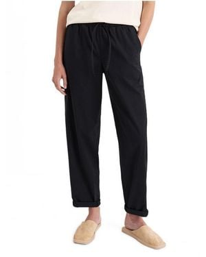Pact Organic Cotton Peached Twill Pull-on Pant - Blue