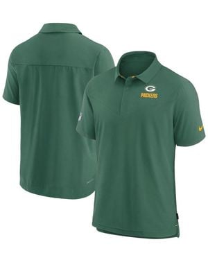 Nike Green Bay Packers Sideline Lockup Performance Polo Shirt