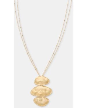 Style & Co. Triple Pendant Necklace - White
