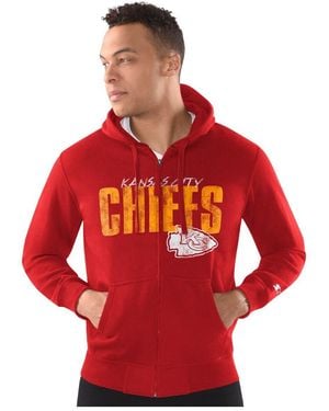 Starter Kansas City Chiefs Scout Full-snap Varsity Jacket - Red