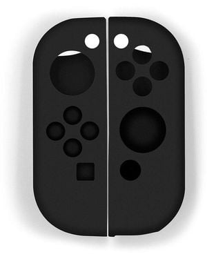 Nbcp Silicone Protective Case For Nintendo Switch & Oled Joy-con – Non-slip - Black